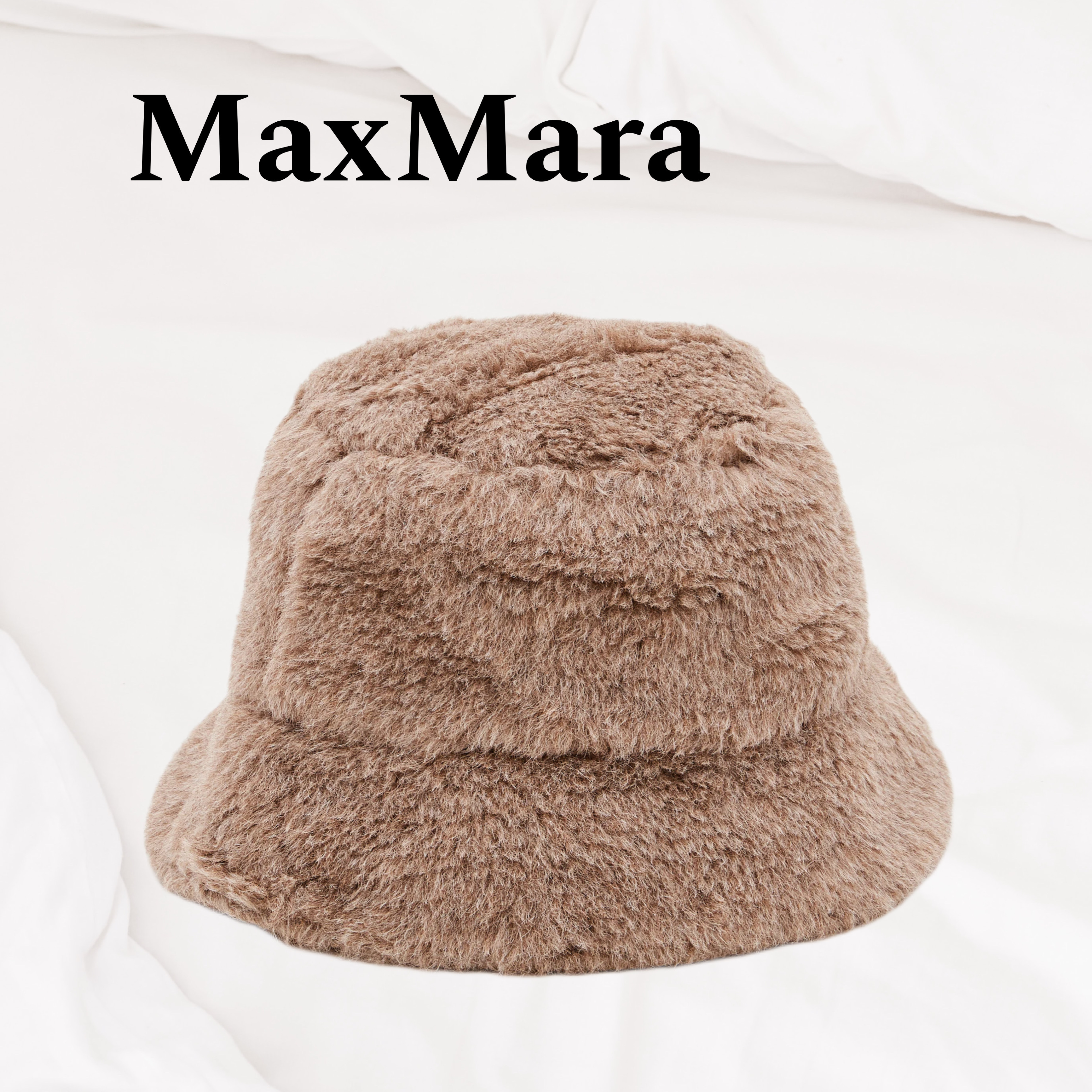 関税送料込☆MAXMARA☆テディベア バケット ハット