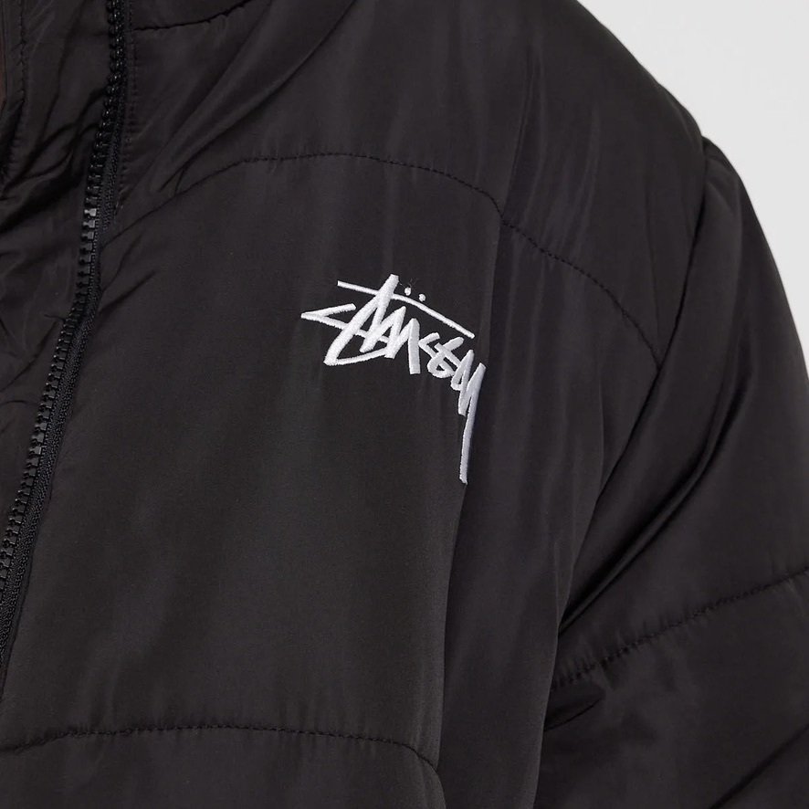 STUSSY ◇ Stock Puffa Jacket パッファ ジャケット ロゴ 人気