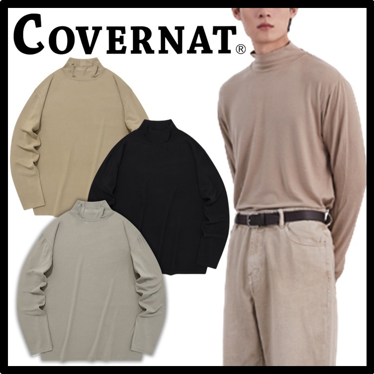 ★関税込★COVERNAT★ESSENTIAL TURTLE NECK LONG SLEEVE★