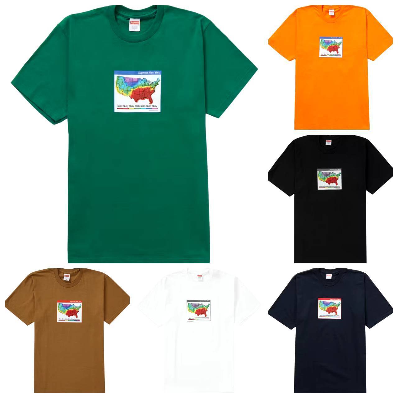 シュプリーム★ウェザーTシャツ★Supreme Weather Tee