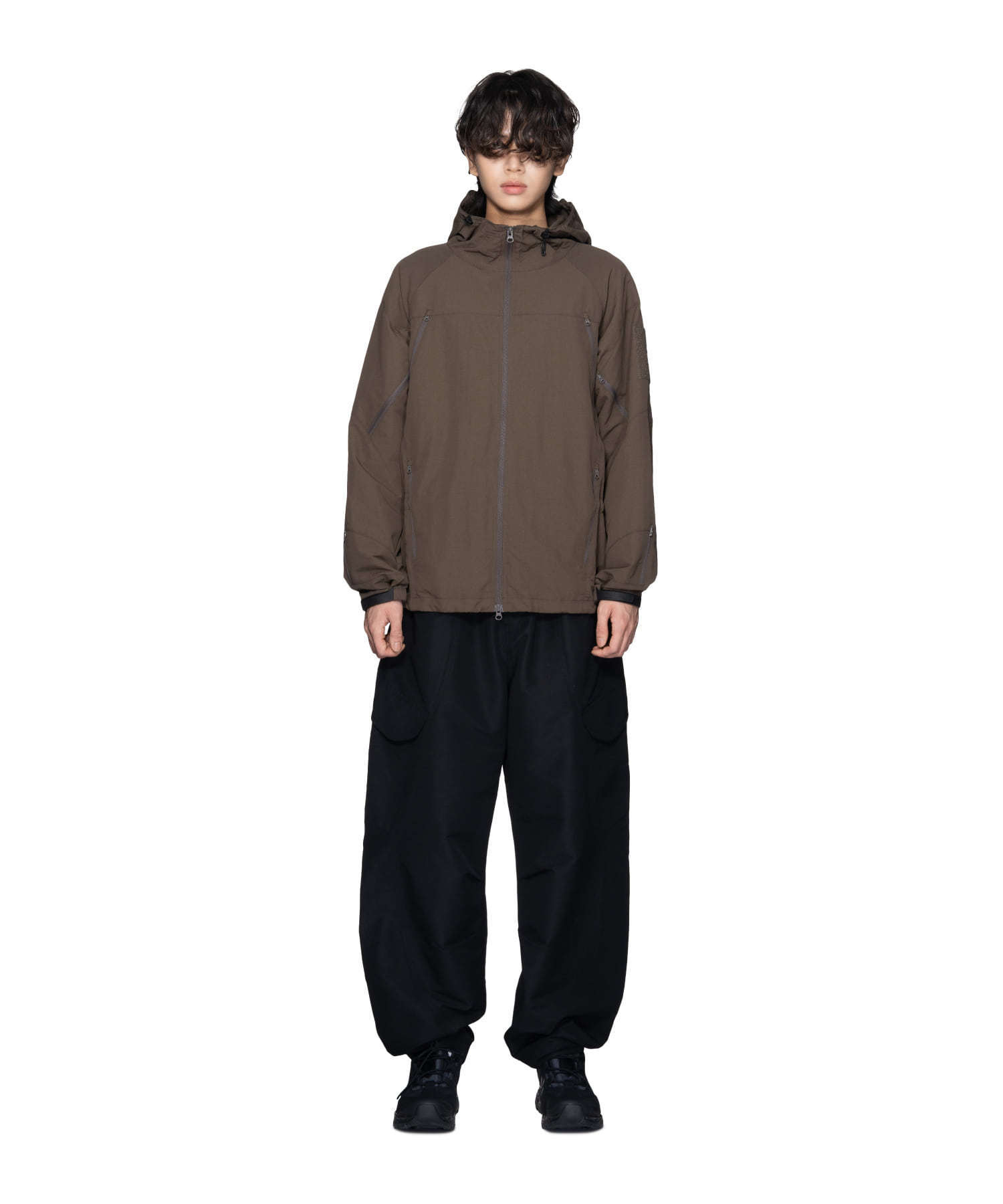SAN SAN GEAR 23FW PIN-TUCK CARGO PANTS