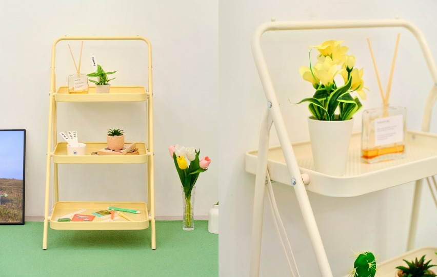 【House Recipe】Tami 3tier folding shelf (2color)