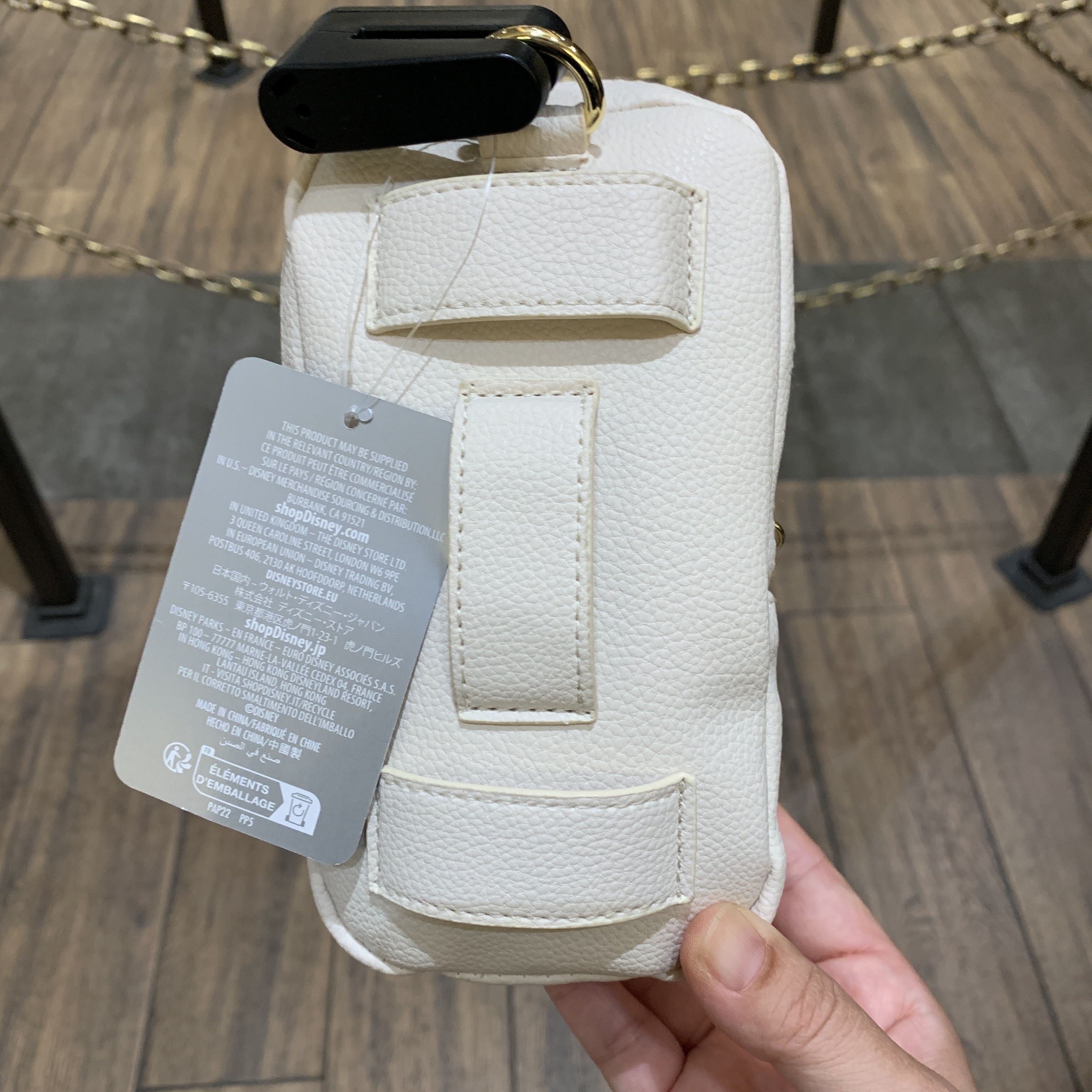 ☆US Disney Parks☆ピントレ用ポーチ ピクサーボール ☆US Disney Parks☆ピントレーディング用ポーチセット 白