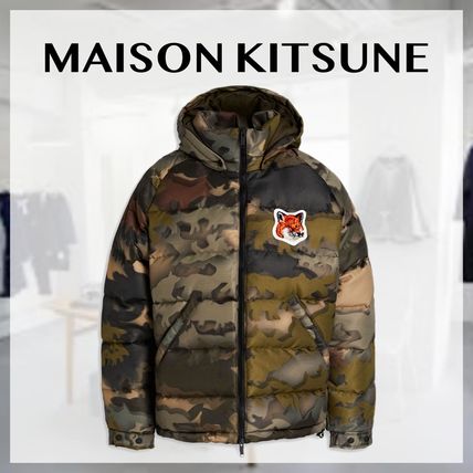 カモフラージュ（迷彩） MAISON KITSUNE(メゾンキツネ) メンズ - 海外 ...