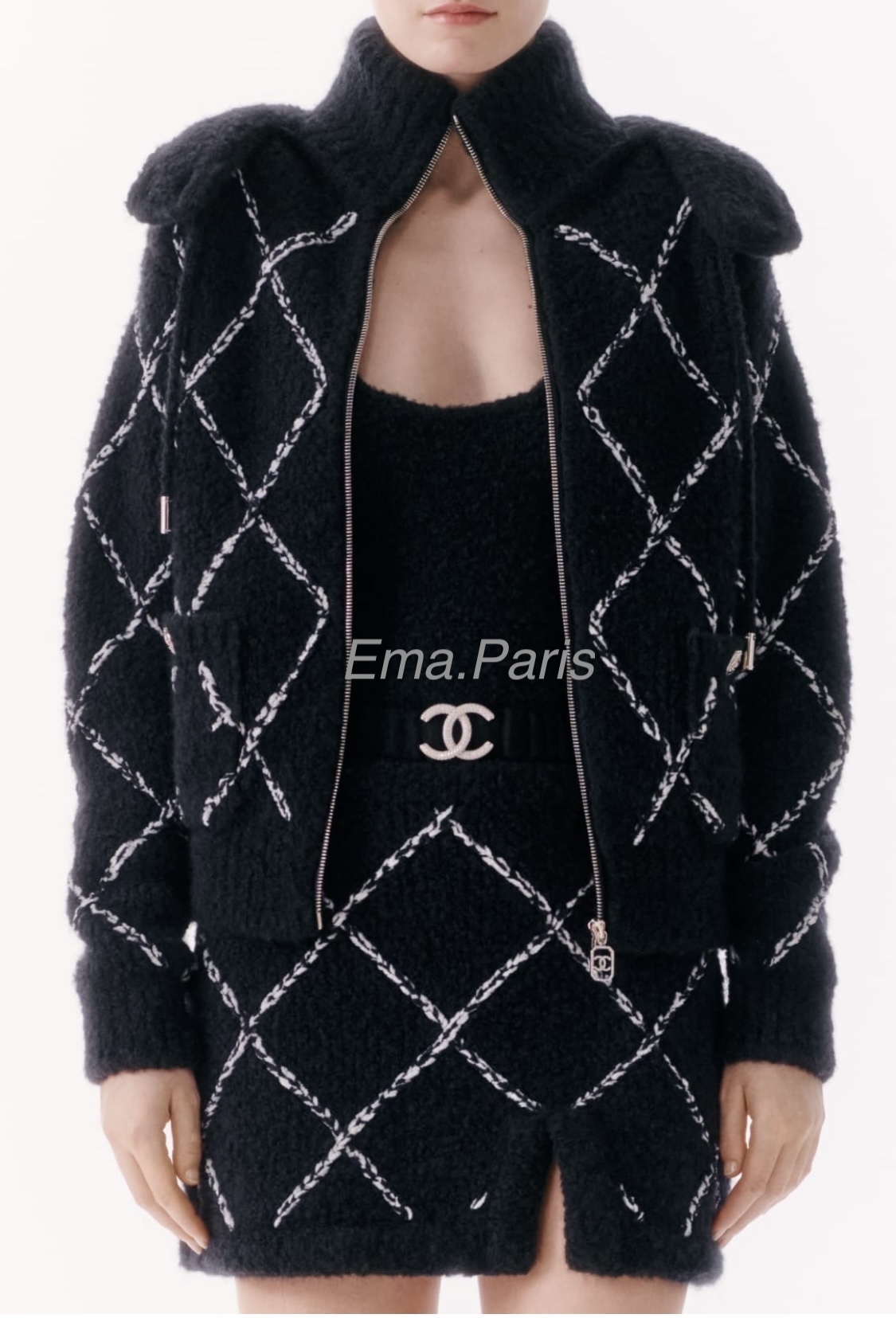 CHANEL 2023-24FW Casual Style Street Style Medium Logo Vest Jackets