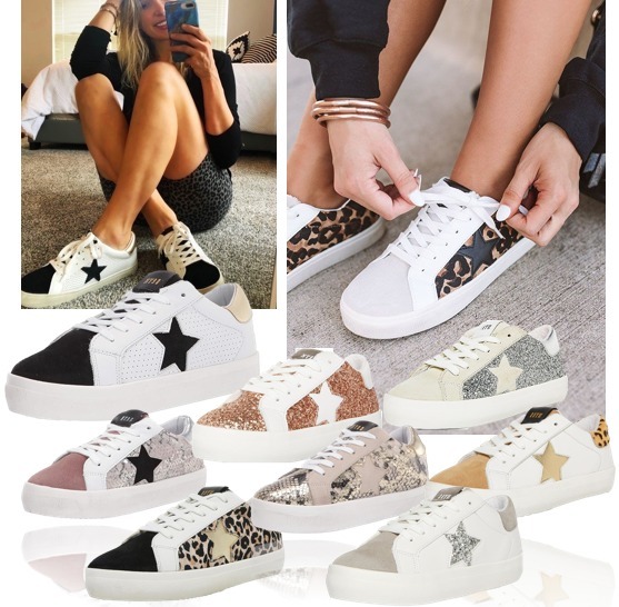 Steve Madden デイリーに活躍! お洒落なスターレザースニーカー