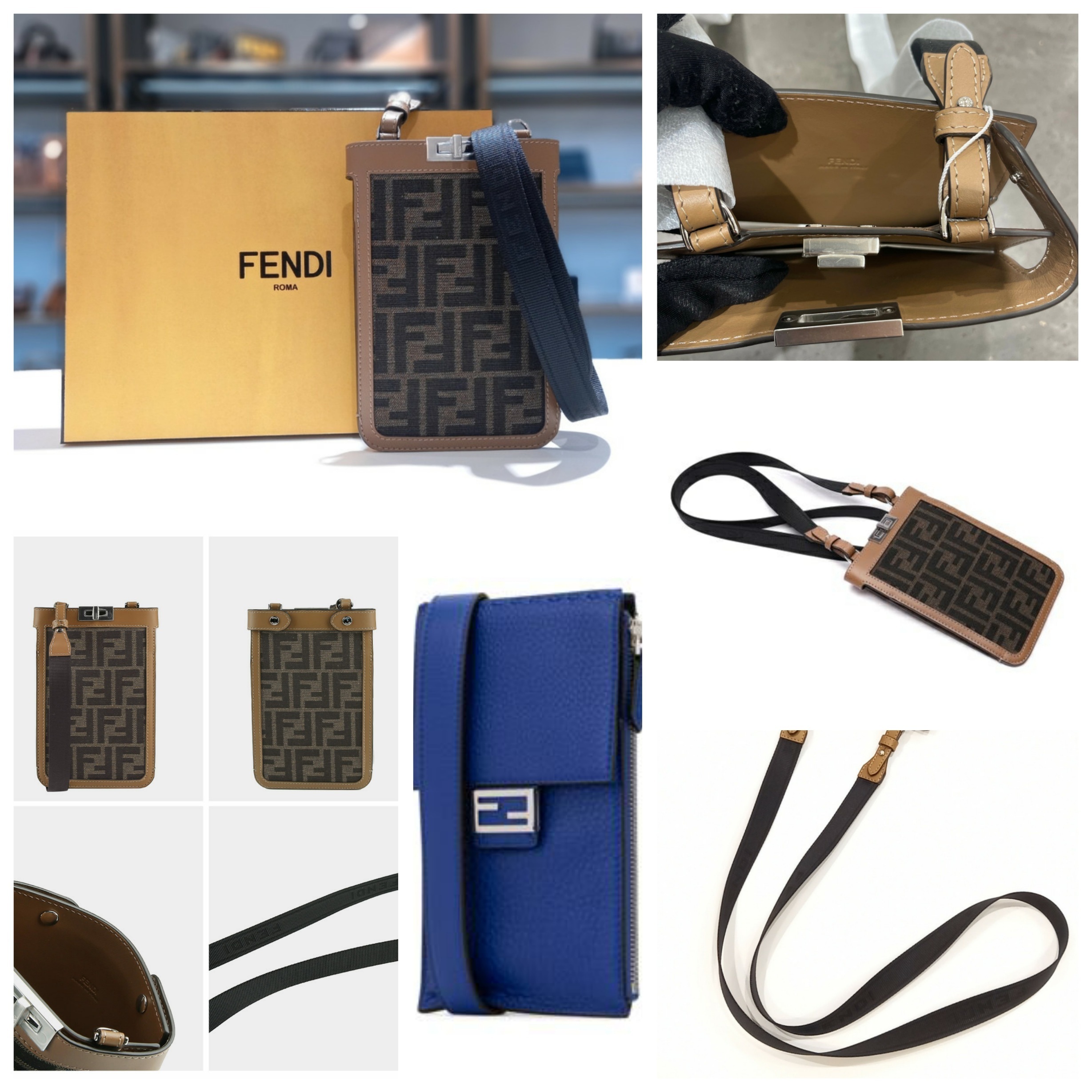 フェンディ♦FENDIバッグ ショルダー 斜めがけ サコッシ