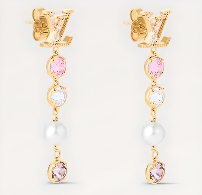 LOUIS VUITTON◆LV Iconic Tresor ピアス【送料関税込】 華やかに揺れ動く】☆LOUIS VUITTON☆Iconic Tresor ピアス