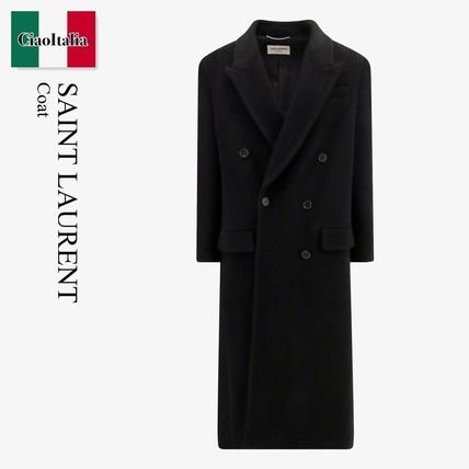 Saint Laurent Peacoats Peacoats Coats