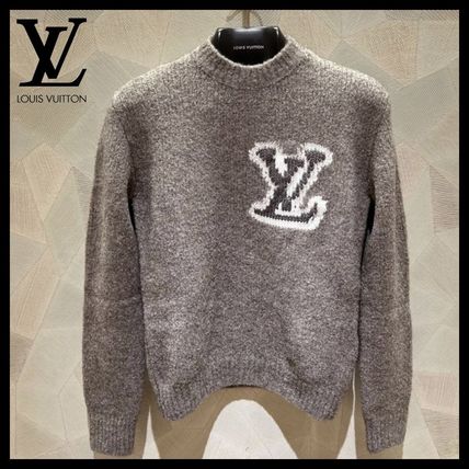 グレー(灰色)系 L Louis Vuitton(ルイヴィトン) ニット・セーター