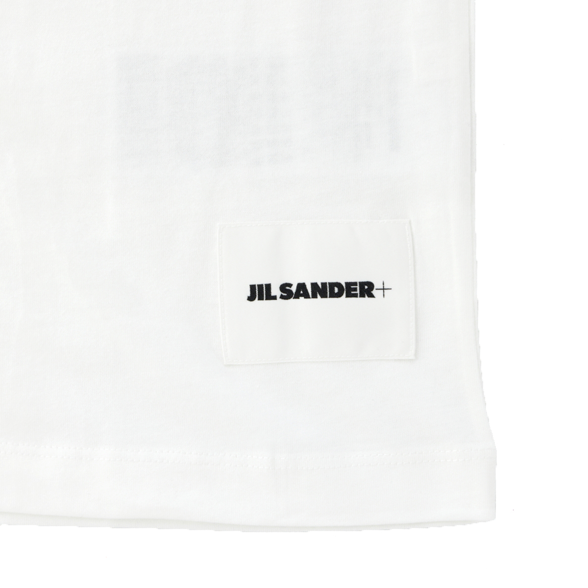 関送込【Jil Sander】裾ロゴパッチ Tシャツ 3枚セット 国内発送】JILSANDER 裾ロゴ Tシャツ3枚セット J47GC0001 (Jil