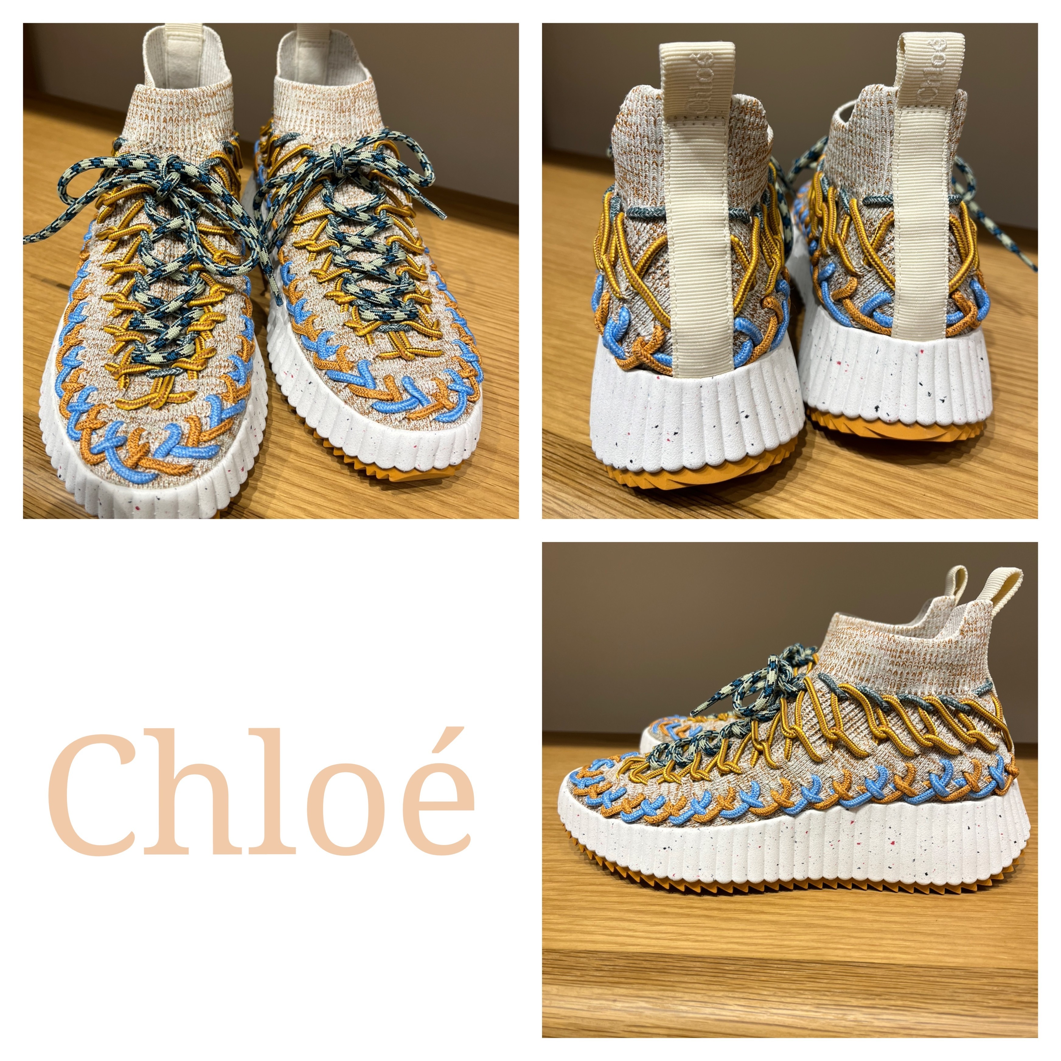 【Chloe】軽量☆Nama ソックスニーカー