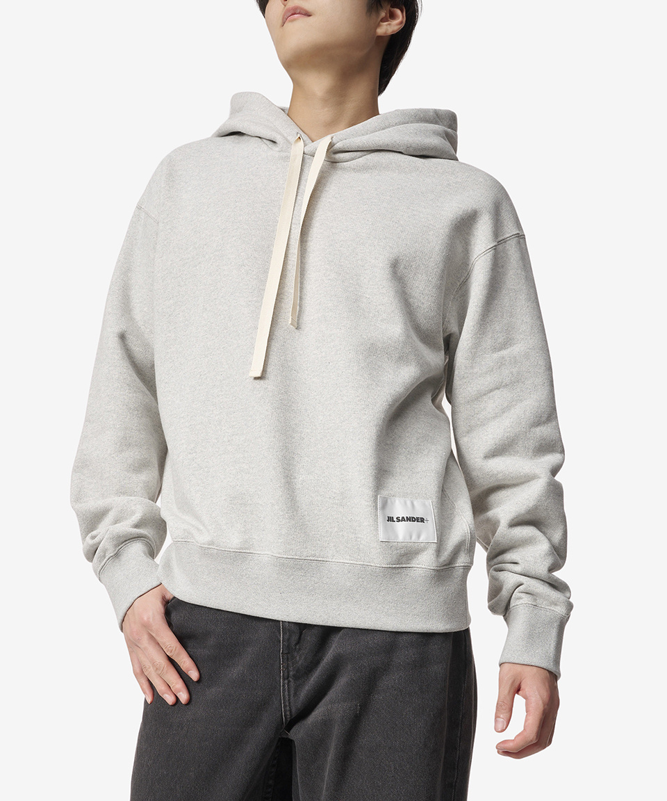 《JIL SANDER》 J47GU0105 J20010 052 LOGO LABEL HOODIE