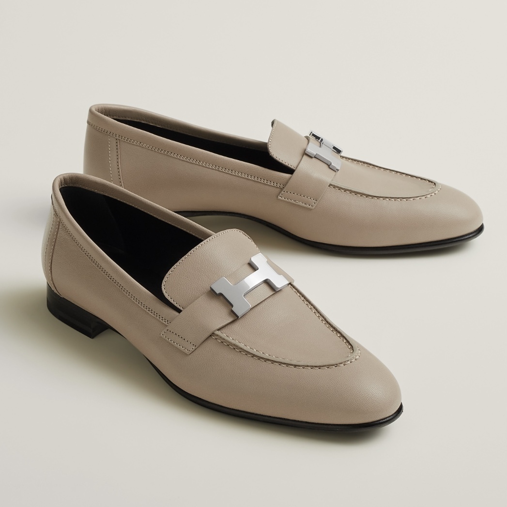 【人気品薄】煌めくHロゴ【HERMES】モカシン Paris ローファー org.jpg