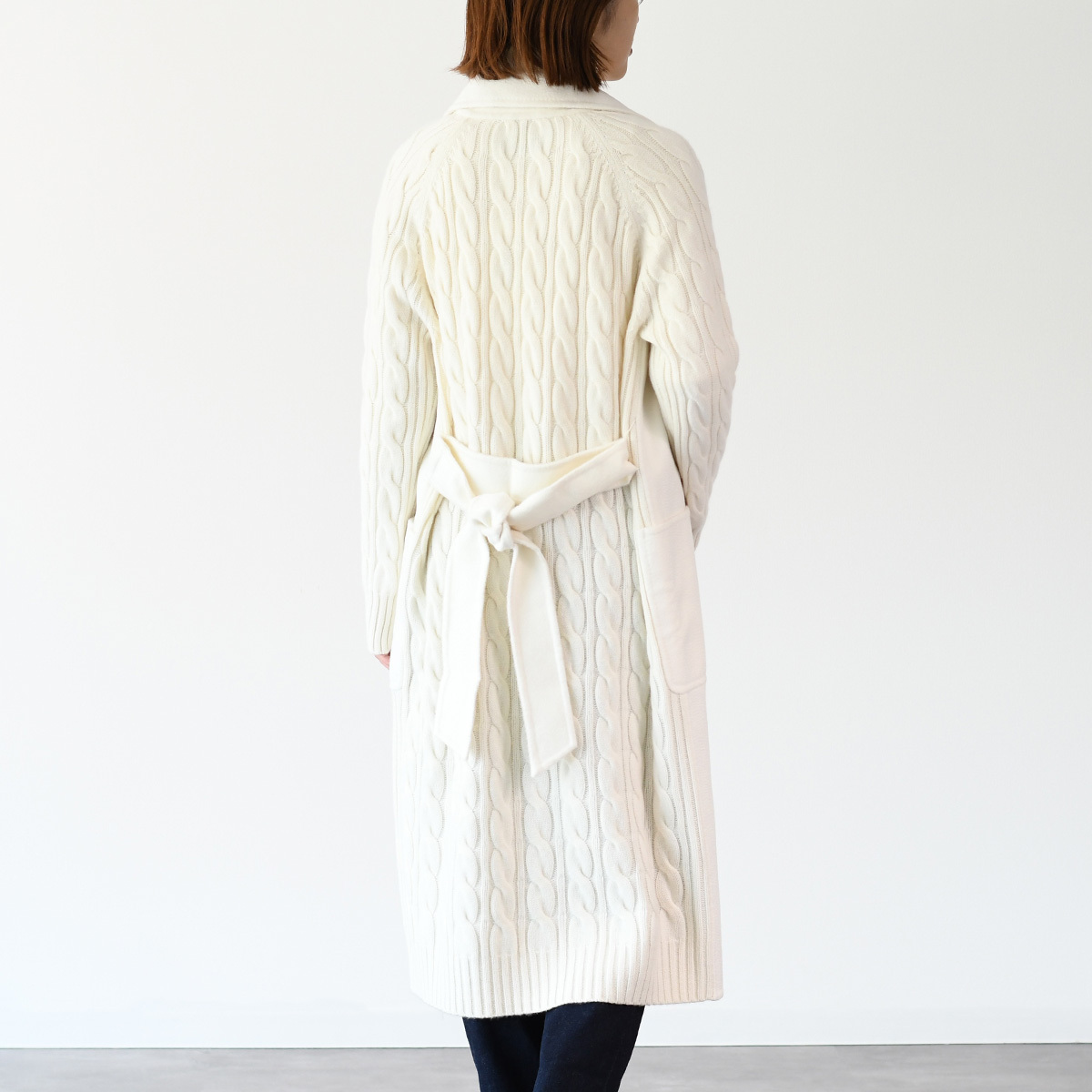 【国内即発】Max Mara HELLO カシミア＆ウールローブコート 国内即発】Max Mara HELLO カシミア＆ウールローブコート