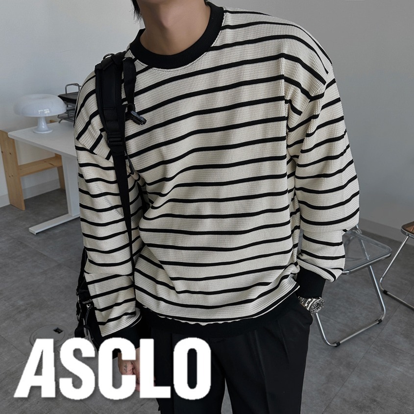 スウェット・トレーナー Jack Waffle Border Sweat Shirt (5color)