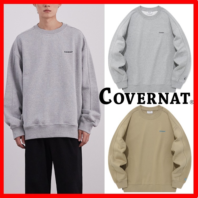 ★人気★【COVERNAT】★HEAVY WEIGHT OVERFIT SWEATSHIR.T★