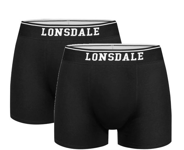 コットン ボクサーパンツ 2枚組 ☆ LONSDALE LONDON