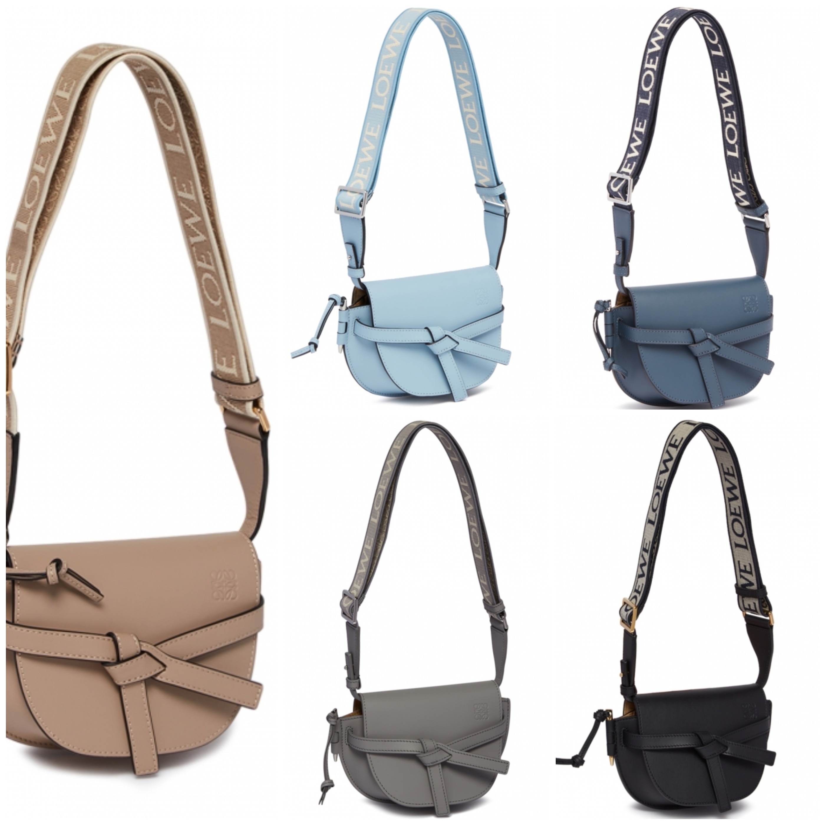 LOEWE【入手困難】大人気 ☆ゲートデュアル バッグ ミニ 全色