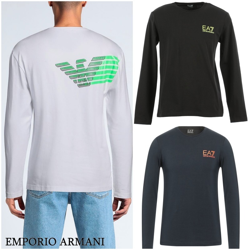 【EMPORIO ARMANI】EA7 長袖 ロンT ‐３色 *送料込