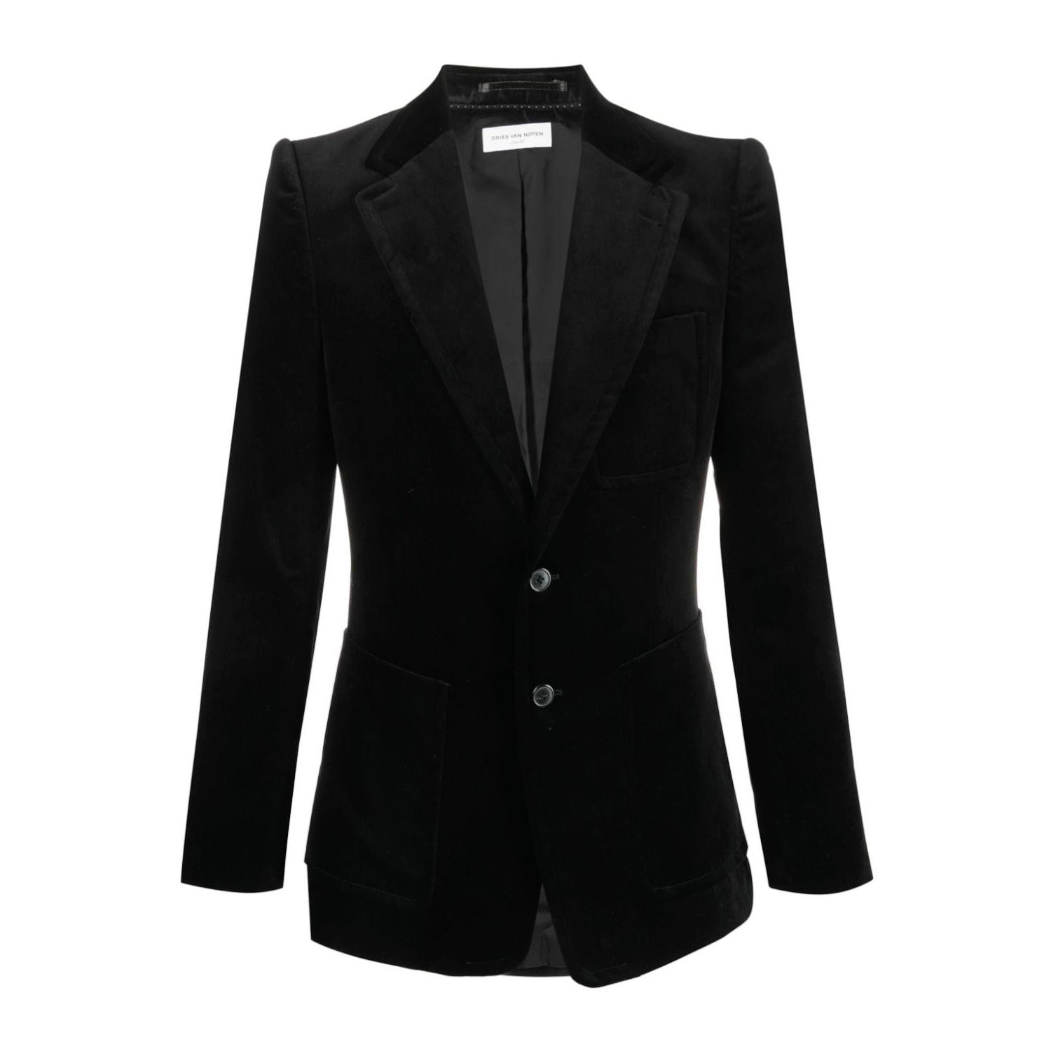 【DRIES VAN NOTEN】プリント ベルベット ジャケット 送料関税込 DRIES VAN NOTEN】FW23 ベルベット ジャケット 送料関税込