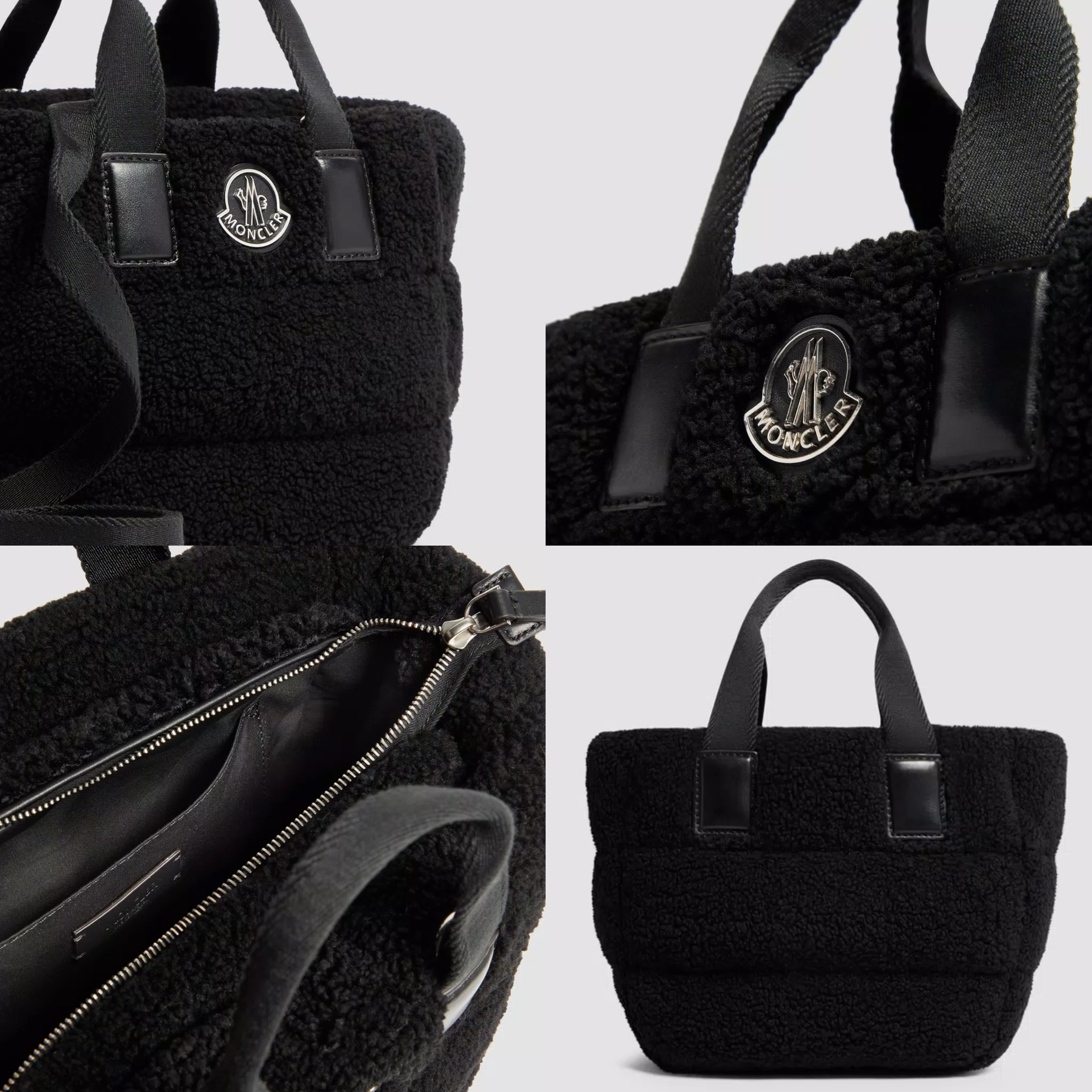 MONCLER【入手困難】モコモコ可愛い☆Caradocミニトートバッグ☆