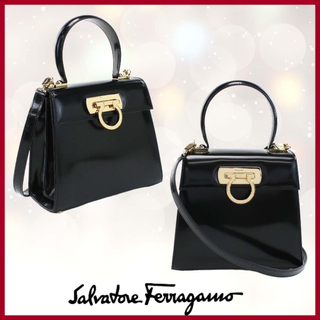 在庫1点☆すぐ届く Ferragamo ハンドバッグ