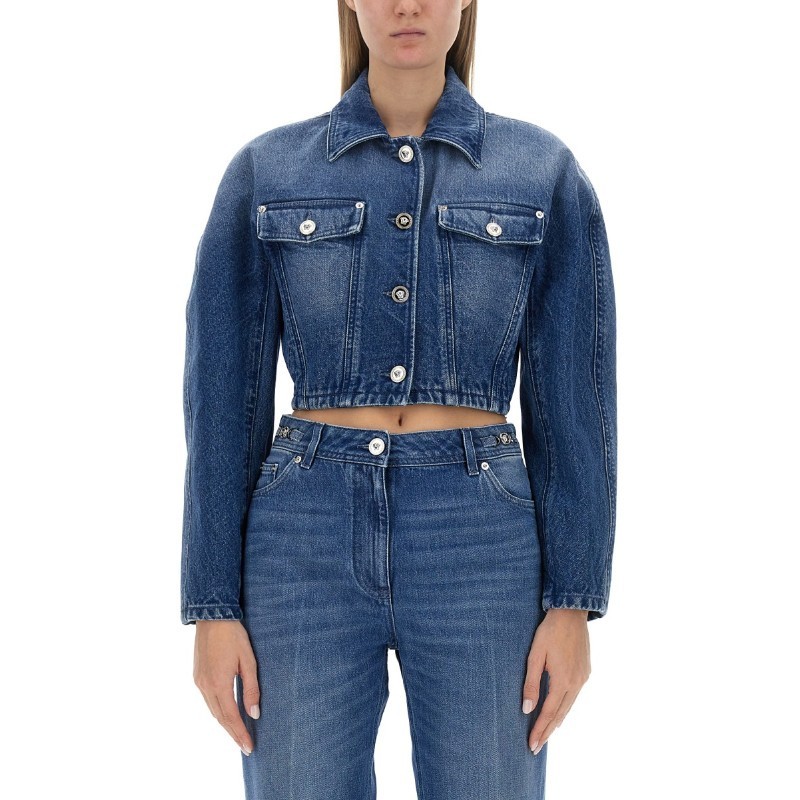 ジャケット VERSACE FW23 DENIM JACKET (1012543_1A070791D030)