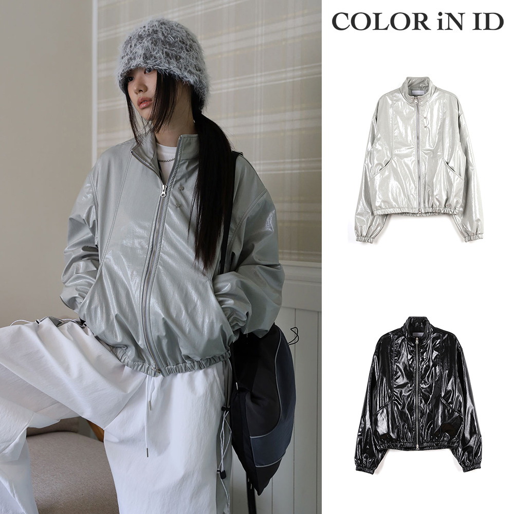 【COLOR iN ID】Glossy semi over blouson