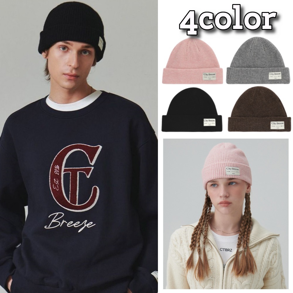citybreeze★韓国★人気★男女兼用 (CTF4) WOOL KNIT BEANIE 4色
