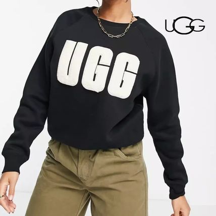 沸騰ブラドン ブラック（黒）系 UGG(アグ) スウェット・トレーナー(レディース トップス