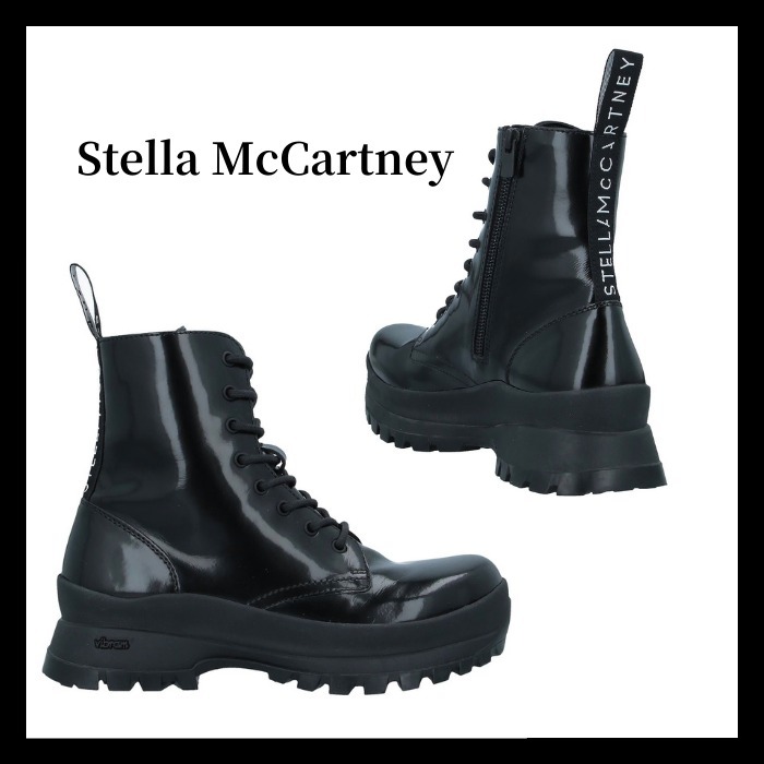 関税送料込【Stella McCartney】ロゴショートブーツ