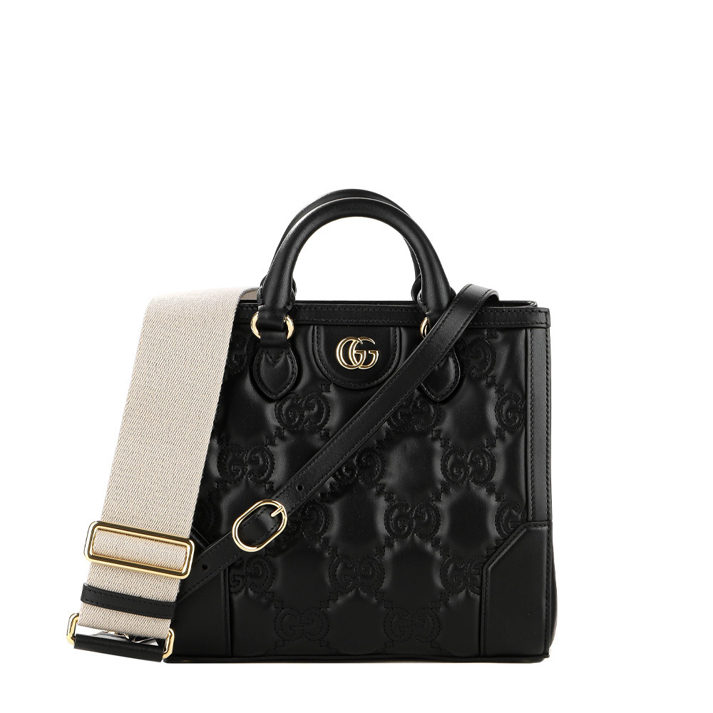GUCCI GGマトラッセ ミニ トップハンドルバッグ