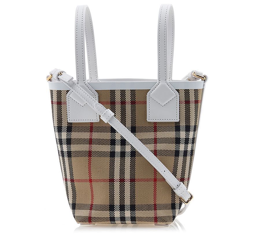 【BURBERRY】MINI LONDON TOTE BAG