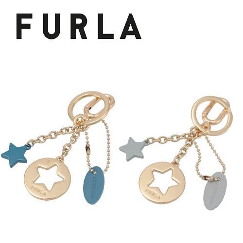 人気アイテム ☆FURLA☆ CRYSTAL Star キーリング♪