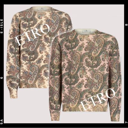 ホワイト（白）系 L ETRO(エトロ) ニット・セーター(メンズ