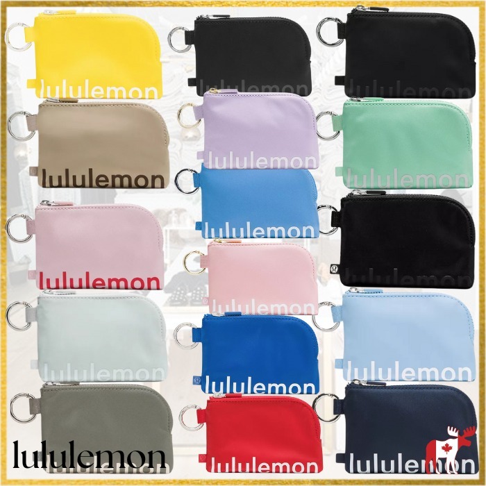 ★lululemon★便利なキーリング付ポーチ★Clippable Card Pouch