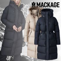 MACKAGE マッカージュ Ishani シェル ロングダウンコート