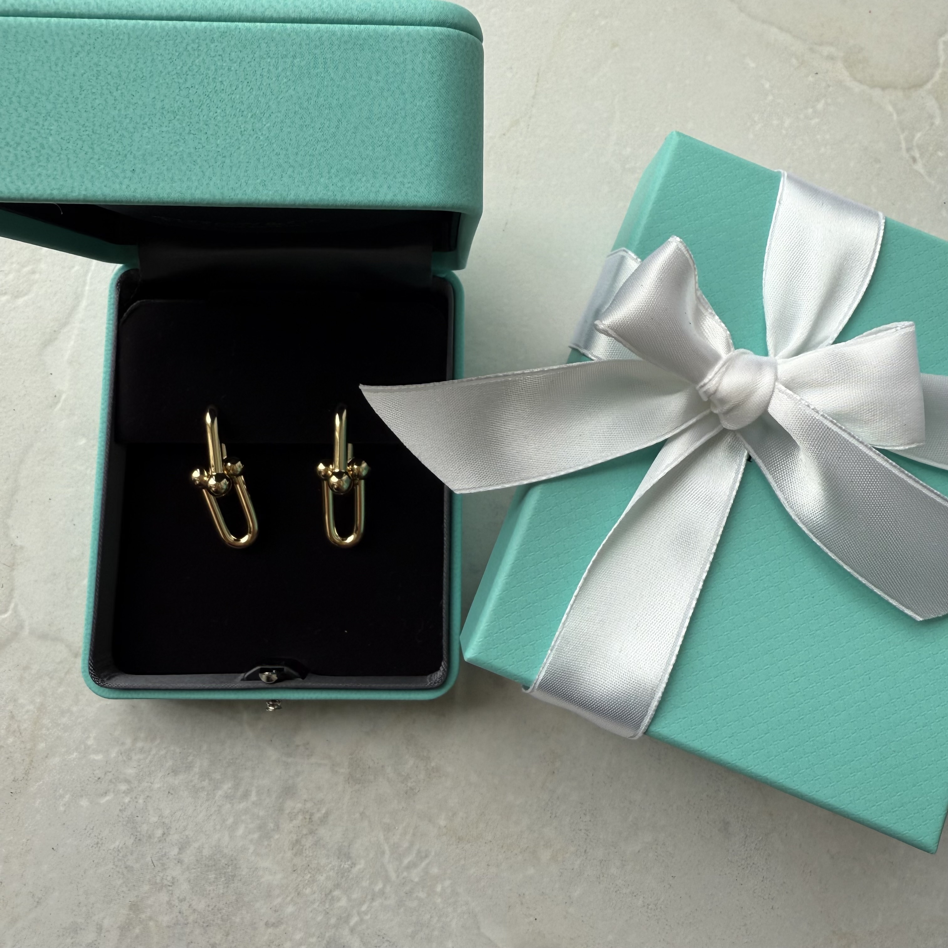 【TIFFANY】リンク ラージサイズ ピアス 18K ゴールド TIFFANY】リンク ラージサイズ ピアス 18K ゴールド (Tiffany