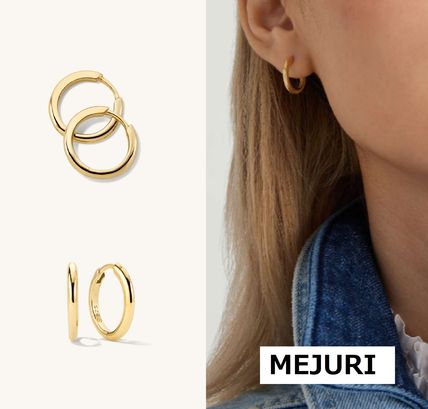 MEJURI Fine Jewelry Casual Style Party Style 18K Gold Office Style Elegant Style