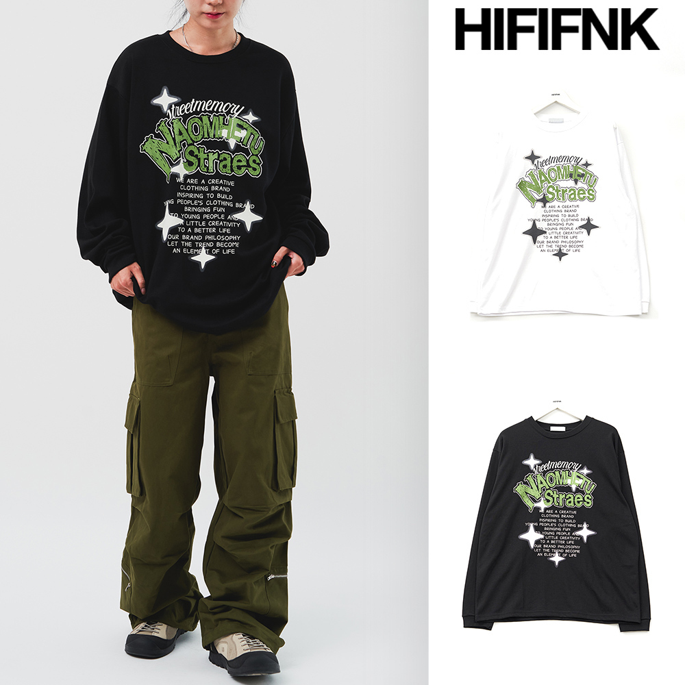 【HI FI FNK】Nao Graphic Sweatshirt