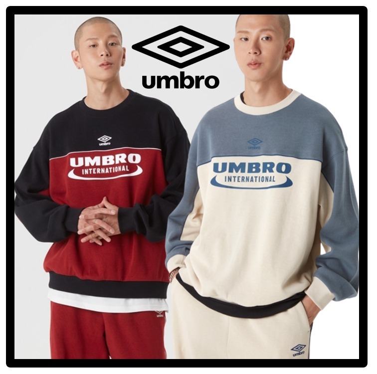 ★送料・関税込★UMBRO★LETTERINGロゴSWEATSHIRTS★