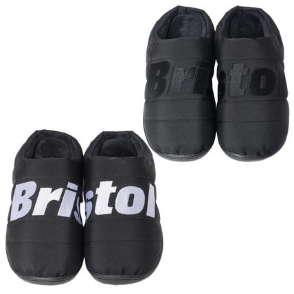 F.C.Real Bristol 2023-24FW Unisex Street Style Plain Logo Loungewear Sandals (FCRB-232110)