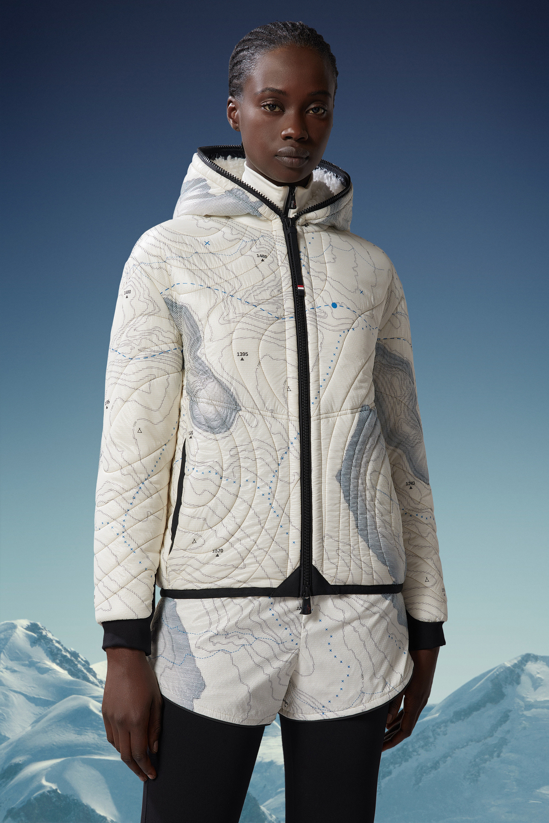 【MONCLER】Niverolleジャケット ロゴ 軽量 マウンテンパーカー MONCLER モンクレール ナイロンジャケット ナイロンパーカー