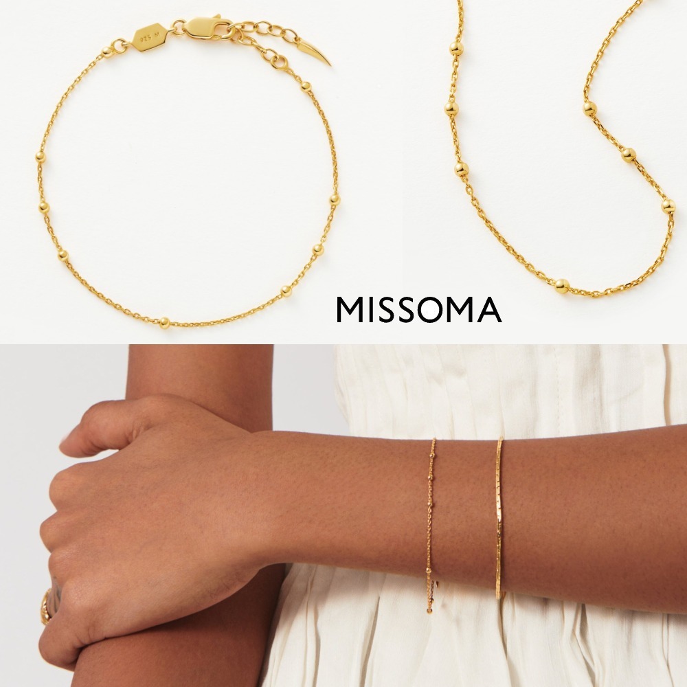 【MISSOMA】オーブ スタイリング チェーン ブレスレット 関税込