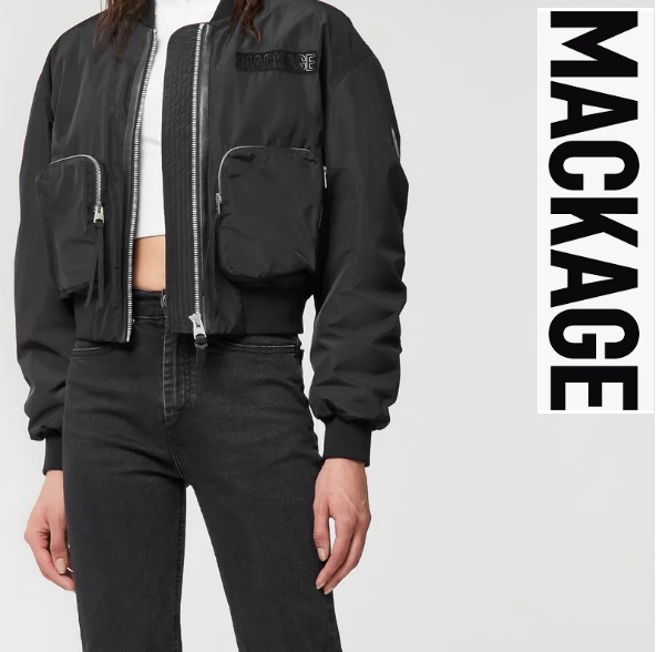 LIVI●日本未入荷●ボンバーライトダウンジャケット●ブラック