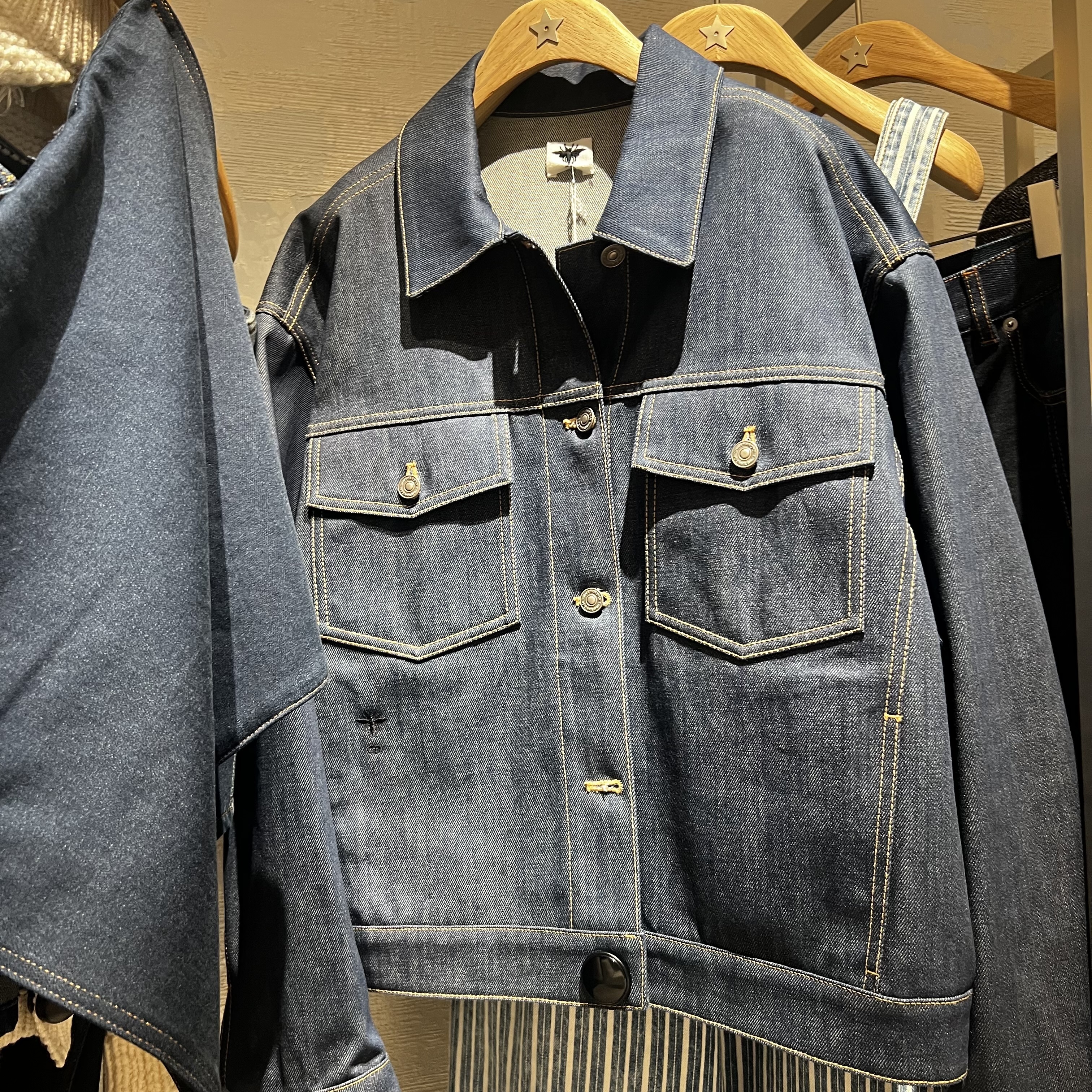 【DIOR/セール】22SS オーバーサイズ デニムジャケット
