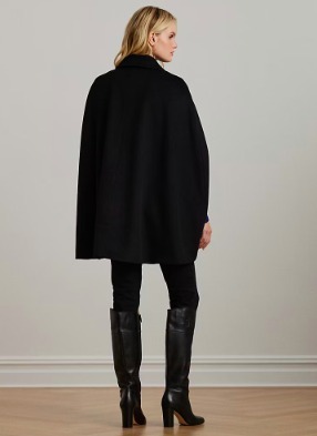 新作! Ralph Lauren(ラルフ)ウール混 ケープコート 新作! Ralph Lauren(ラルフ)ウール混 ケープコート