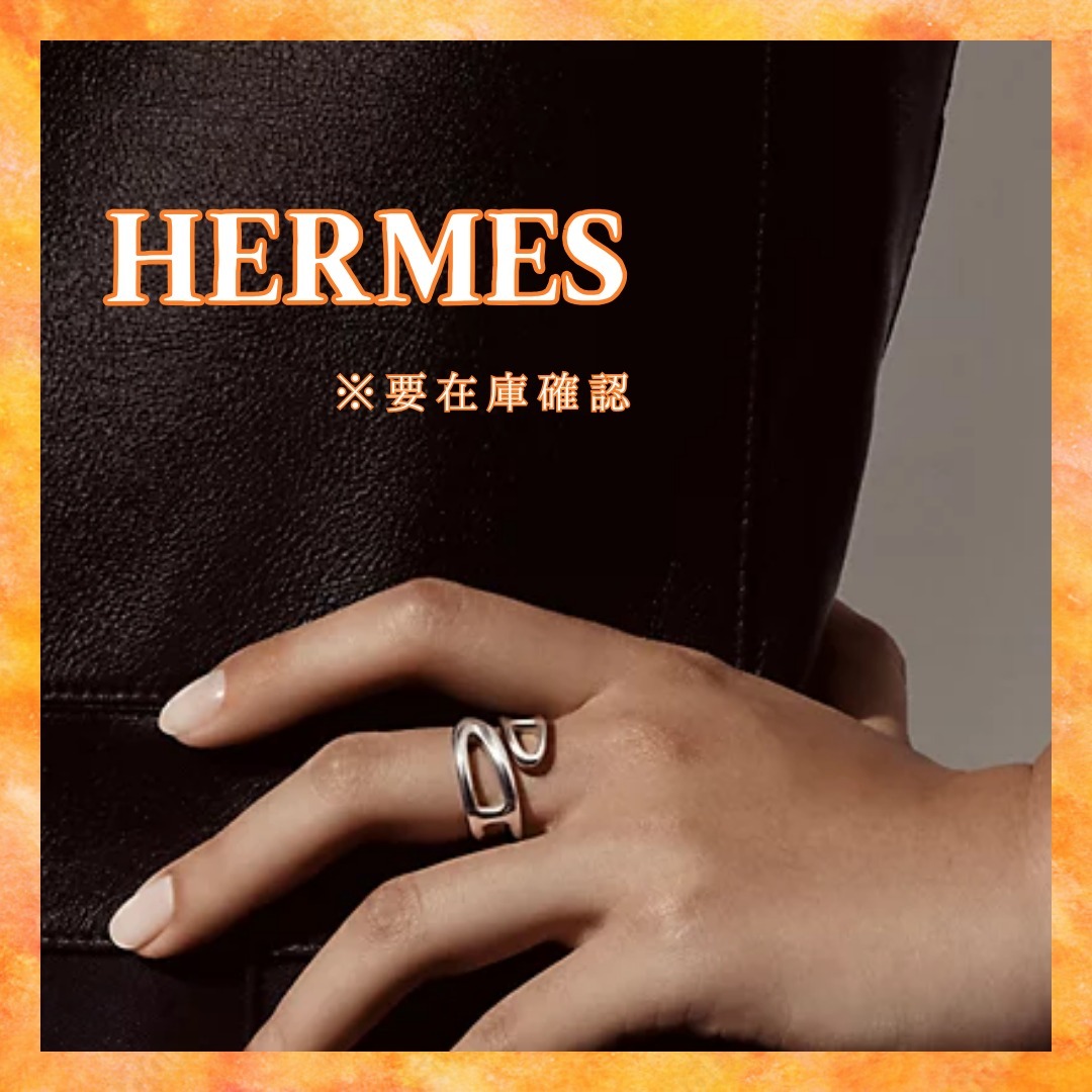 指輪・リング (HERMES) Chaine d'Ancre Twist ring PM