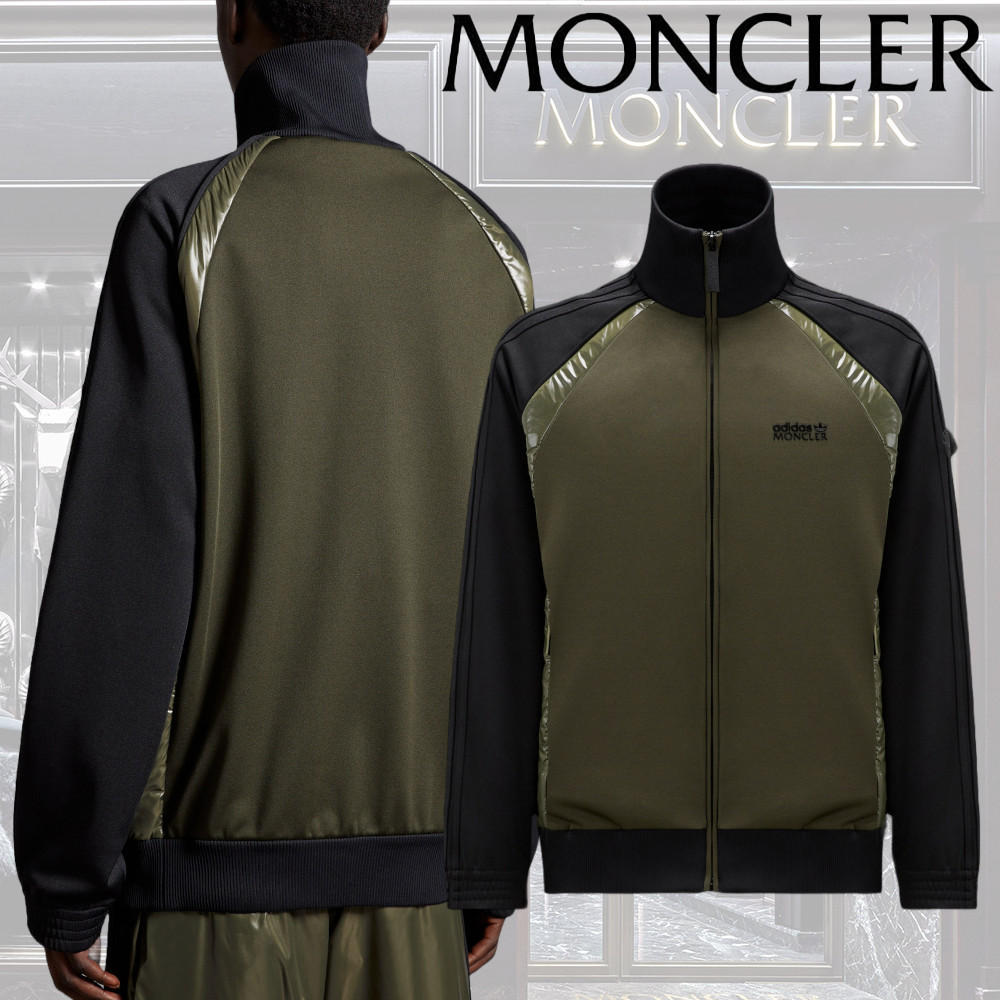 【MONCLER】スウェットシャツ ジャージ ロゴ ストライプ コラボ